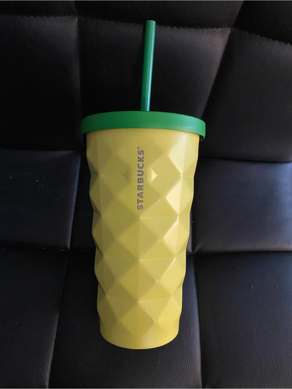 Starbucks 2016 Hawaii Exclusive Pineapple Coffee Metal Tumbler 16oz BNWT
